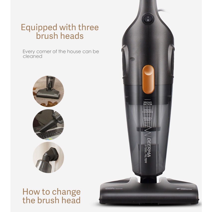 (Chính Hãng) Phụ kiện thay thế cho máy hút bụi cầm tay Deerma DX115c / DX115s