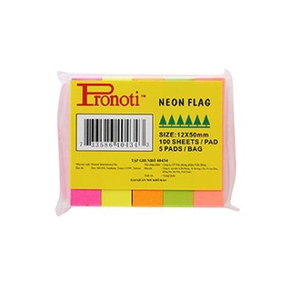Giấy phân trang Pronoti 5 mầu giấy