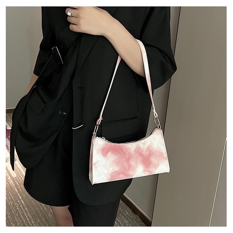 Túi Xách Đeo Vai Hình Vuông Nhỏ Màu gradient Phong Cách Hàn Quốc Mới NB00404