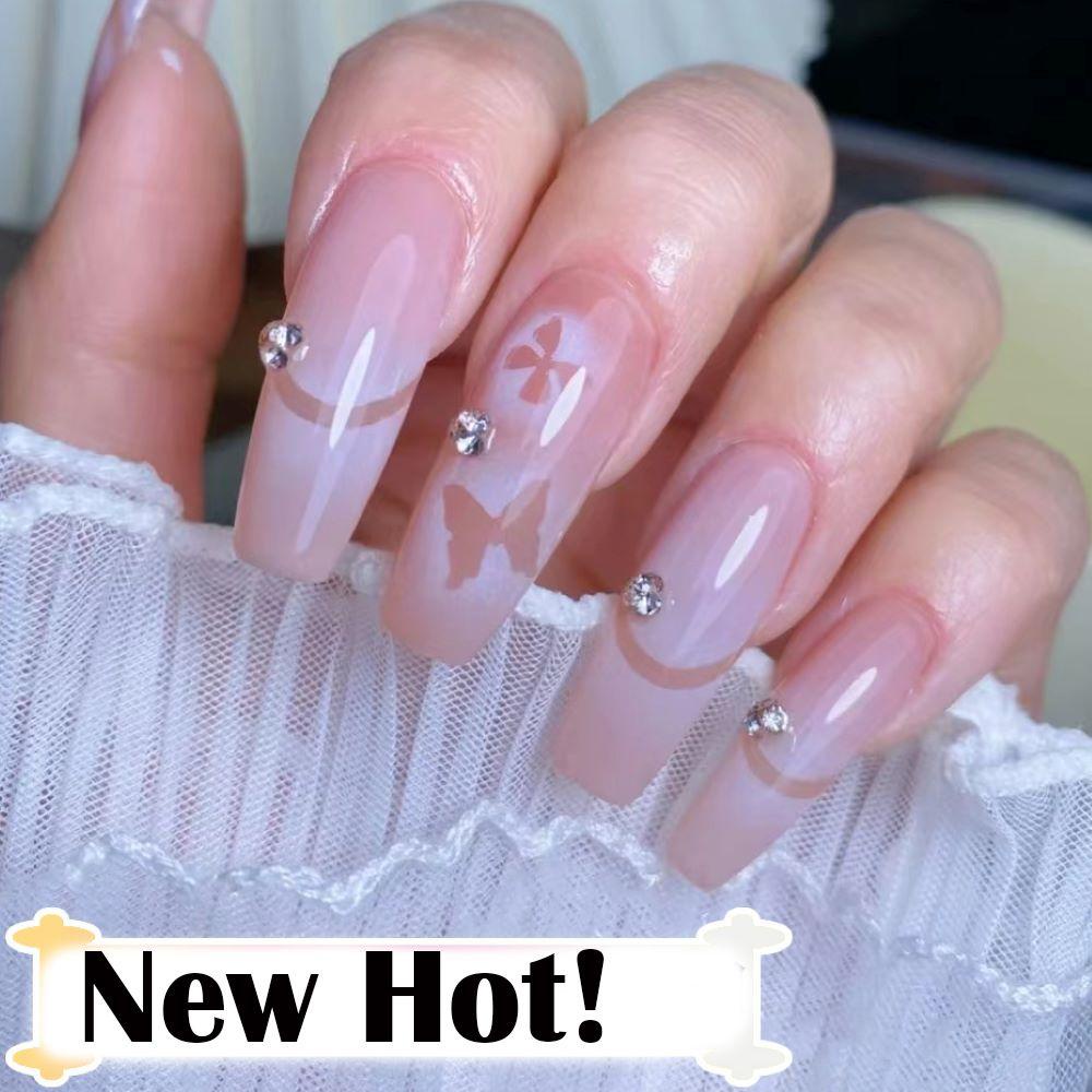 Miếng Dán Trang Trí Móng Tay Họa Tiết Hoa Xinh Xắn Dễ Thương