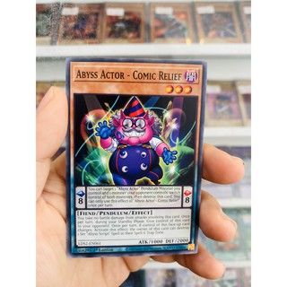 Thẻ Bài YugiOh! Mã LDS2-EN061 - Abyss Actor - Comic Relief - Common - 1st Edition