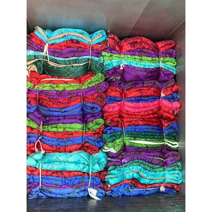 Chăn Bông Đà Lạt 1m6 x 1m9 x 2cm Giá Rẻ Dùng Lót Nằm - Trải Nệm Êm Lưng - Nệm Vải