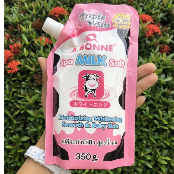 Muối Tắm Sữa Bò Abonne Thái Lan Spa 350g