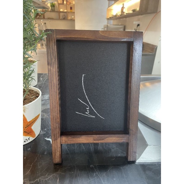 HCM | Bảng đen mini để bàn, Bảng đen MENU để bàn oder LUXI DECOR HCM