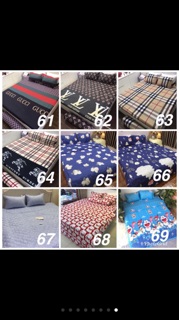 Bộ ga chun kèm 2 vỏ gối