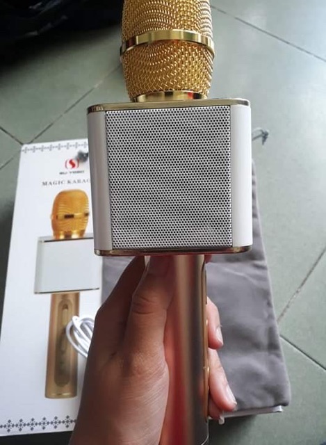 Micro Karaoke SuYosd YS-11 chính hãng kết nối bluetooth với điện thoại, máy tính bảng,...