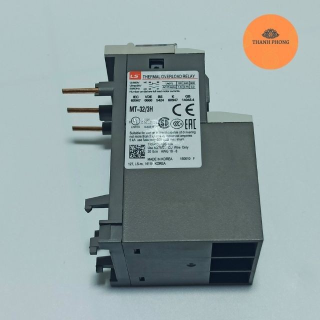 Rơ Le Nhiệt Cho Khởi Động Từ MT-32 Relay Nhiệt dành cho khởi động từ MC