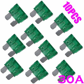 Set 10 Cầu Chì Lưỡi Dao LANSEYQO 30A Tiêu Chuẩn ATO / ATC Dành Cho Ô Tô / Xe Tải