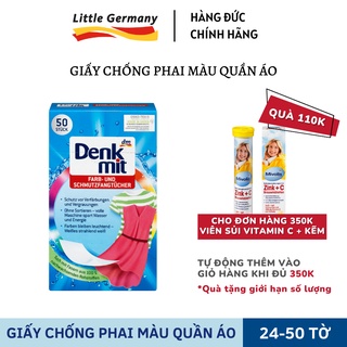 Giấy hút màu và chống phai màu quần áo Denkmit - Hàng nội địa Đức