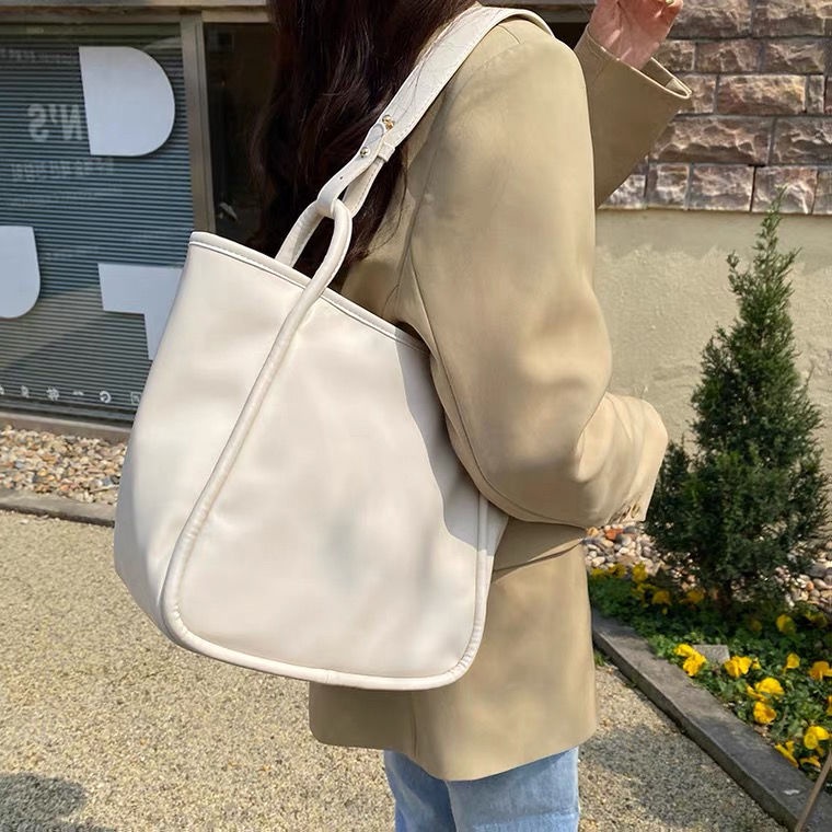 Niche Túi Xách Tote Thời Trang Hàn Quốc Sức Chứa Lớn Dễ Phối Đồ