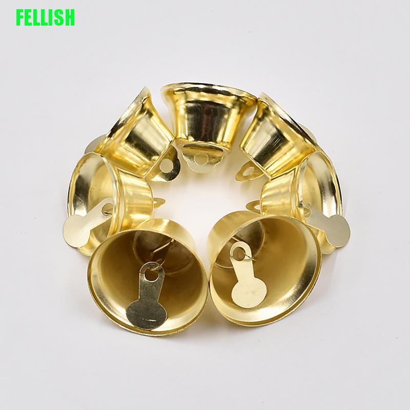 Chuông mini mạ vàng 10-50mm trang trí giáng sinh