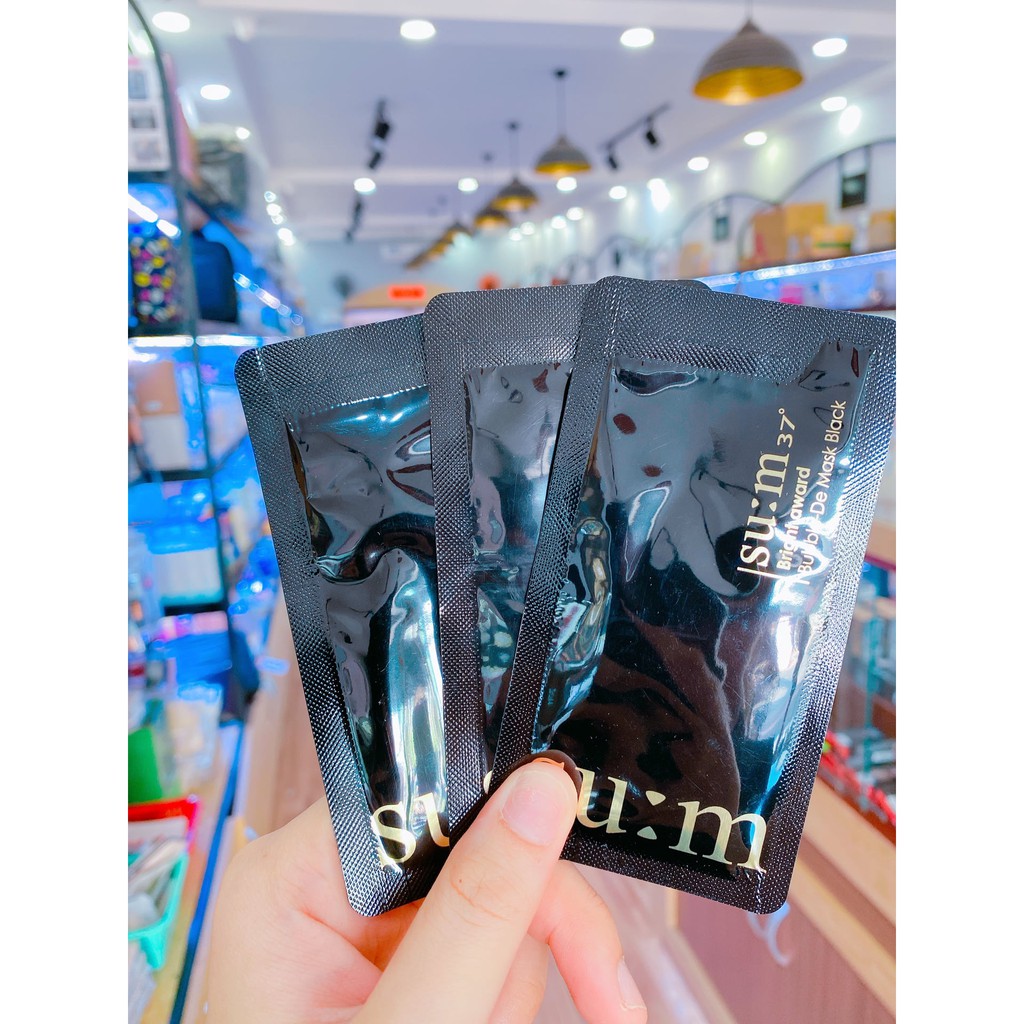 MẶT NẠ SỦI THẢI ĐỘC SU:M 37 ĐEN