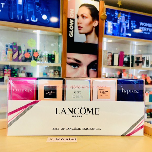 SET 5 CHAI NƯỚC HOA LANCOME - Mini Giftset (Hypnose 5ml, Tresor 7.5ml, La vie est 4ml, Miracle 5ml, Tresor In Love 5ml) | BigBuy360 - bigbuy360.vn