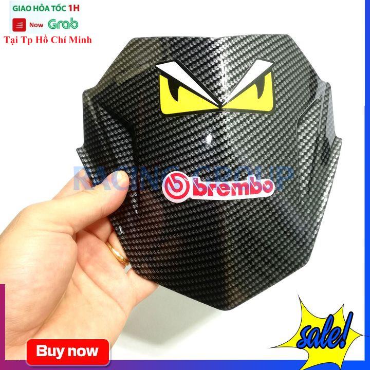 Mão Chắn Gió Ex150, Winner Ver 2 Cacbon Siêu Ngầu Kèm Miếng Dán Ngẫu Nhiên
