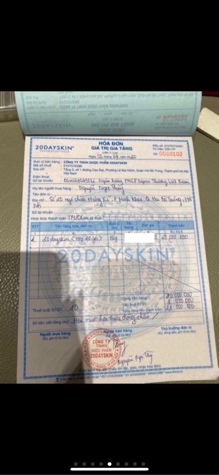 THỰC PHẨM CHỨC NĂNG ĐẸP DA 20DAYSKIN | BigBuy360 - bigbuy360.vn