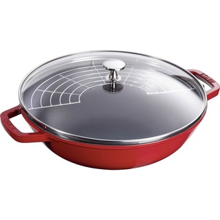 Chảo gang Wok Staub Wok CHE 30cm