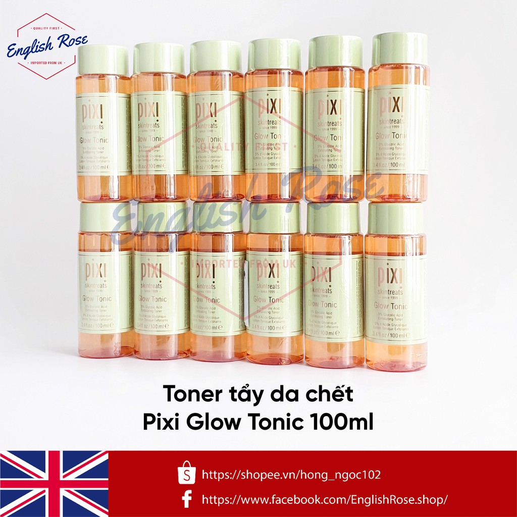 Toner tẩy da chết Pixi Glow Tonic (Bill UK) | BigBuy360 - bigbuy360.vn