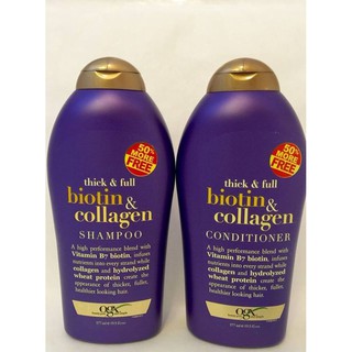 Combo dầu gội + xả Biotin của Mỹ