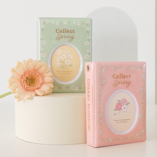 Sổ ảnh daiso mùa xuân - collect book 20 trang đựng ảnh thẻ photocard spring