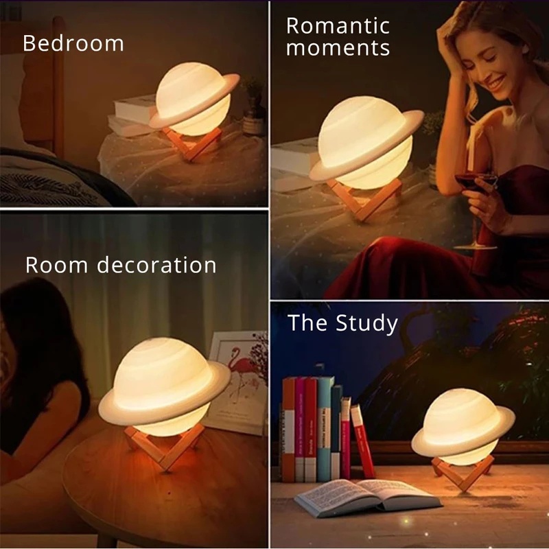 Đèn Ngủ LED USB 16 Màu Sắc Kèm Điều Khiển Từ Xa Tiện Dụng