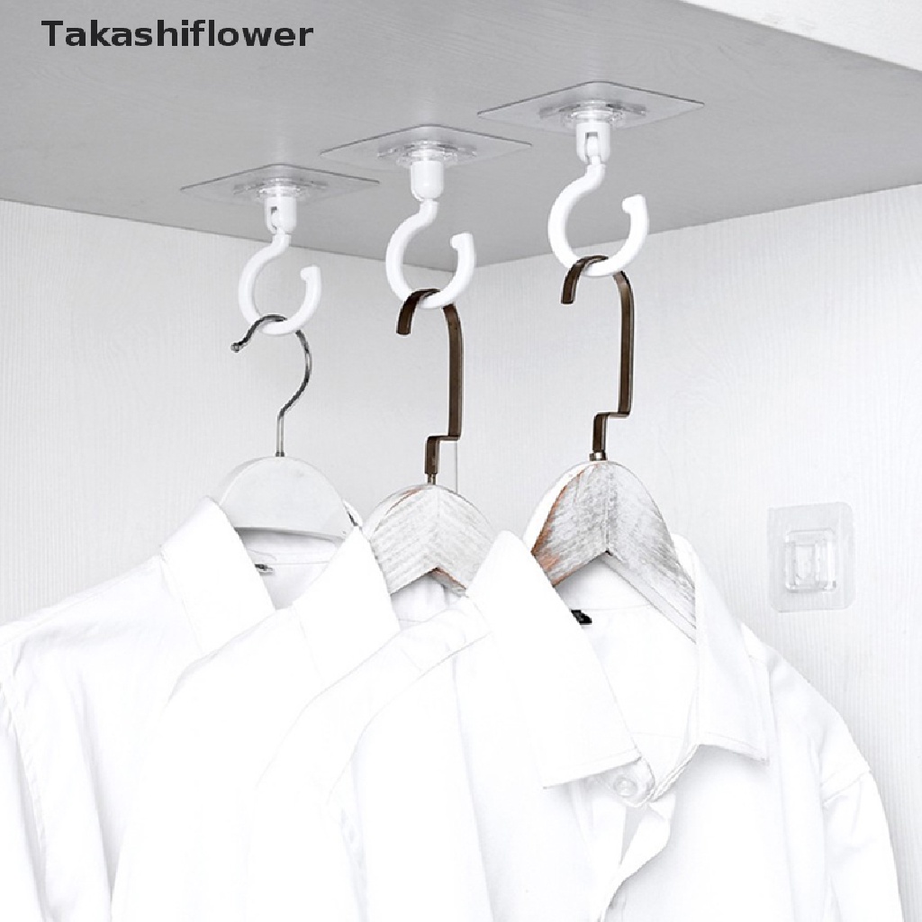 Móc Treo Đồ Dán Tường / Cửa Xoay 360 Độ Tiện Dụng Cho Nhà Bếp