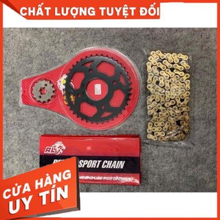 Nhông sên dĩa Redleo xe Ex150, Winner, Sonic, Wave....chính hãng