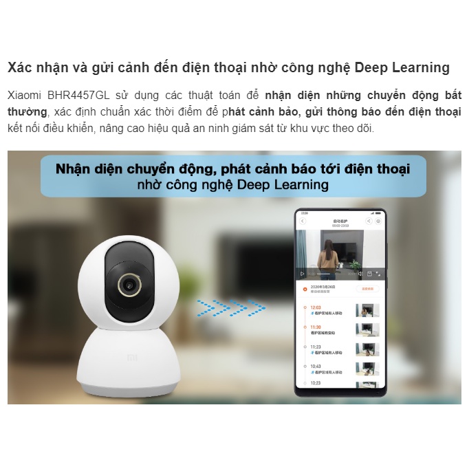 Camera Xiaomi 360 Full 2K | Camera xiaomi 1080P bản Quốc tế đàm thoại 2 chiều - mihoanggia | WebRaoVat - webraovat.net.vn