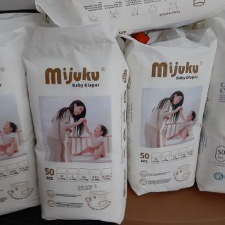 BỈM QUẦN XUẤT NHẬT MIJUKU 50 MIẾNG M/L/XL/XXL