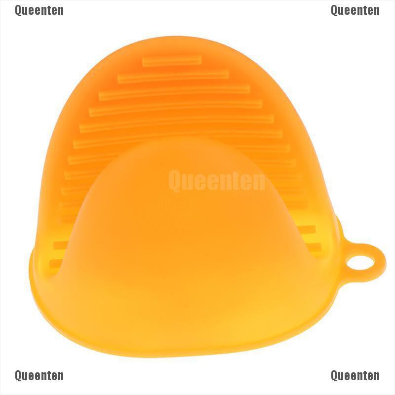 ★Queen 1PC Anti-scald Silicone Insulated Heat Pot Glove Microwave Oven  Hot Plate Clip