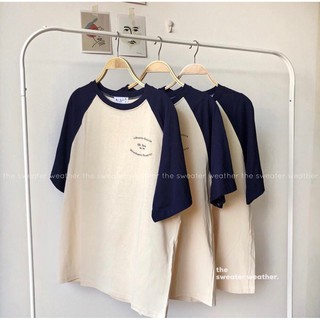 [Bán giá gốc] Áo phông unisex - RAGLAN TAY THAN