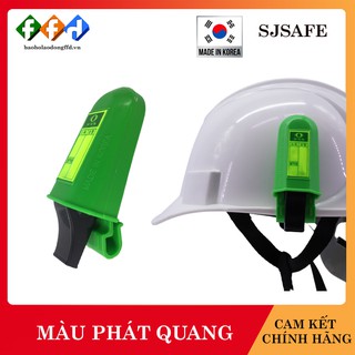 Còi nhựa gắn mũ bảo hộ Hàn Quốc SJSAFE, màu phát quang, còi báo hiệu, tiện lợi, đa năng [FFD]