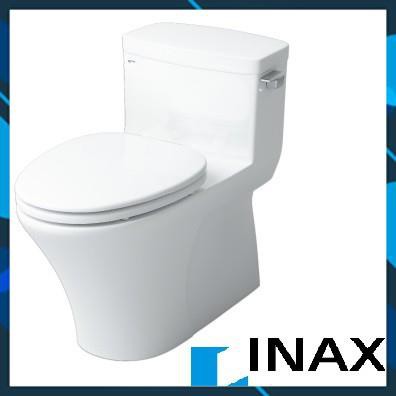 Bàn cầu 1 khối cao cấp INAX AC991VRN, công nghệ Aqua ceramic, nắp rơi êm, 2 nhấn tiết kiệm nước, bảo hành 10 năm