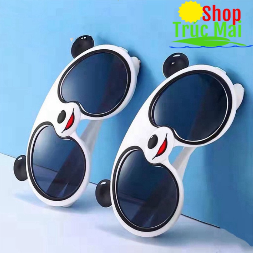 Kính Mát Phân Cực Chống Tia UV400 hoa lá panda phim hoạt hình đẹp tươi Cho Bé