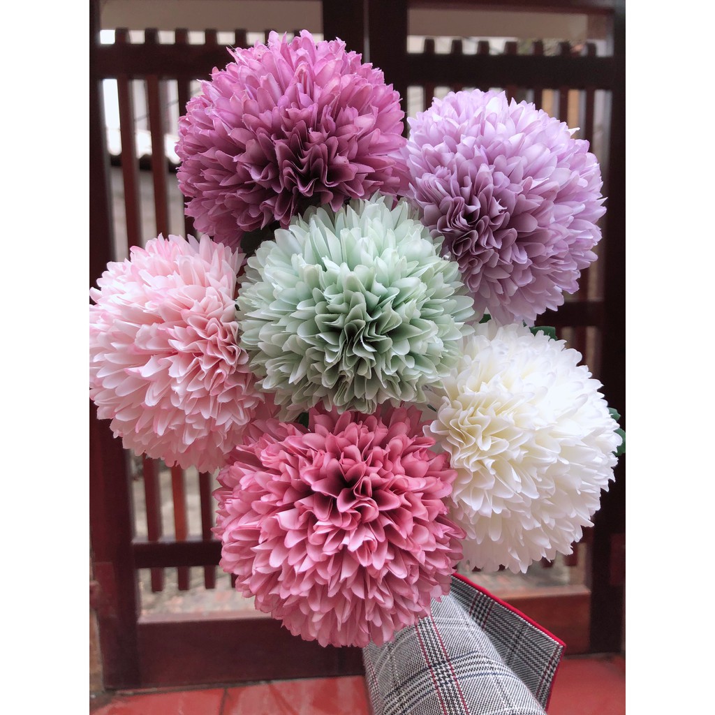 HOA GIẢ_HOA LỤA Hoa Bồ Công Anh SIZE TO dài 56cm - hoa giả giống thật - 1 cành 1 bông