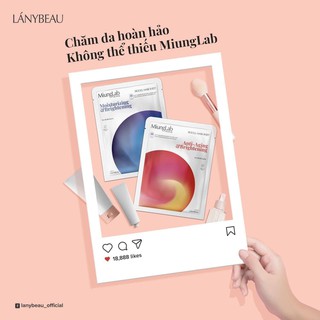1 Miếng Cam - Mặt Nạ Dưỡng Da  Miung Lab Mờ Vết Thâm Chống Lão Hóa Cải Thiện Da