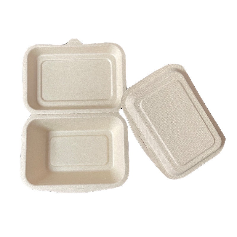 50 Hộp bã mía  600ml