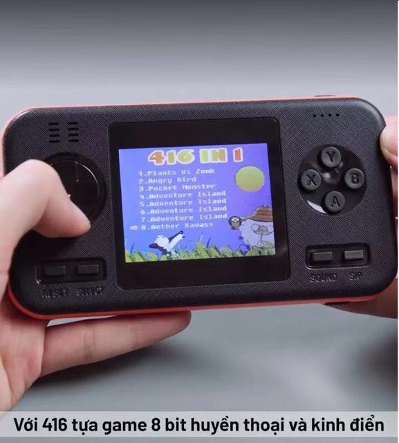 Máy game 416 trò huyền thoại kiêm sạc dự phòng