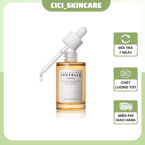 Serum Centella Madagascar SKIN1004 tinh chất rau má 100ml Giảm Mụn, Làm Dịu & Phục Hồi Da Nhạy Cảm chính hãng Hàn Quốc