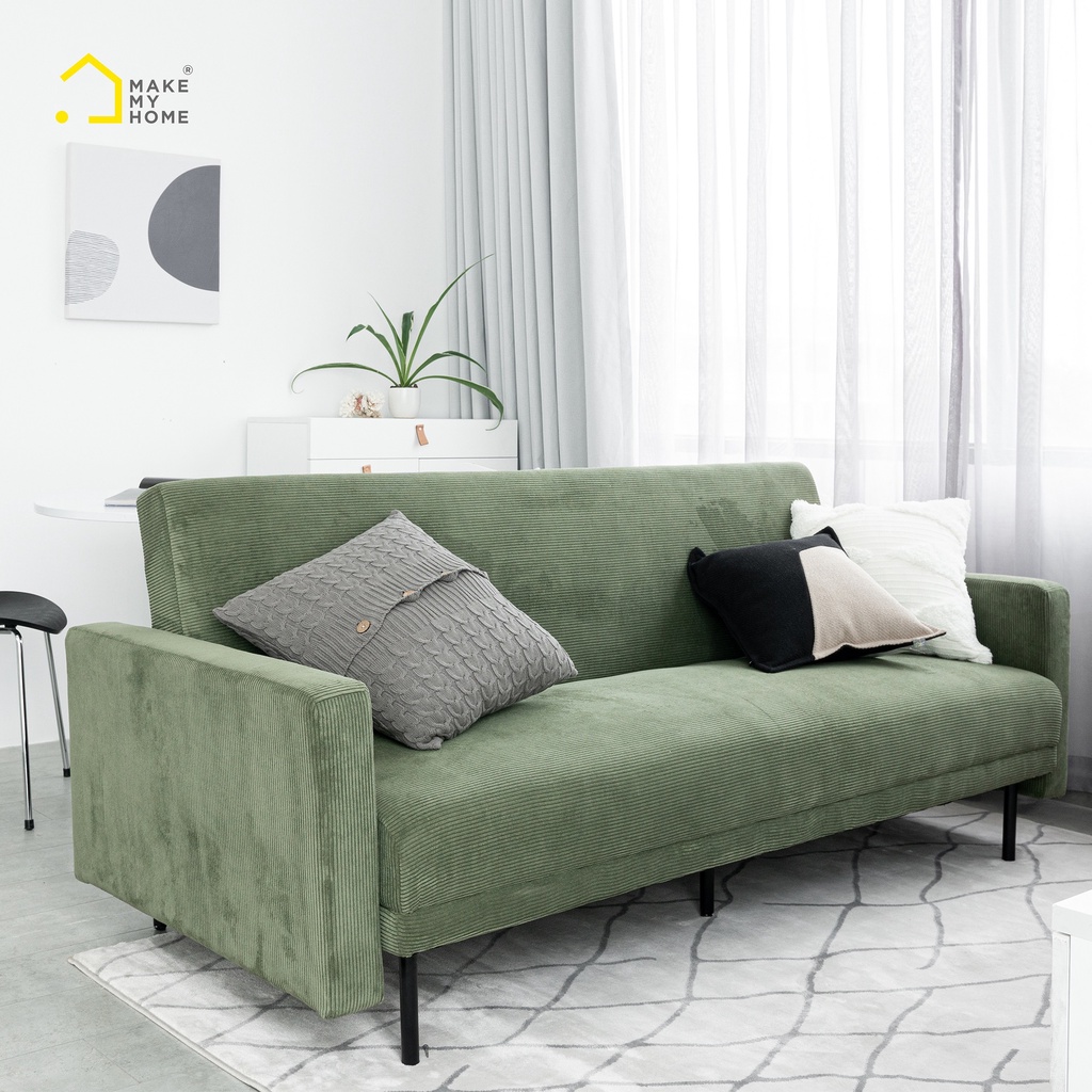 Ghế Sofa Giường Gấp Gọn Thông Minh, Sofa Bed Đa Năng Đơn Giản Make My Home ELENA 2m - Bảo hành 12 tháng