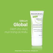 Kem Dưỡng Giảm Mụn Và Ngăn Ngừa Sẹo BIODERMA SEBIUM Global 30ml