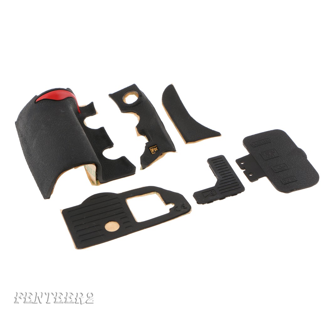 Set 2 Phụ Kiện Sửa Chữa Phía Trước Trái / Phải Bằng Cao Su Cho Nikon D700