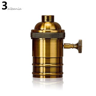 Đui đèn E26 E27 có công tắc phong cách cổ điển