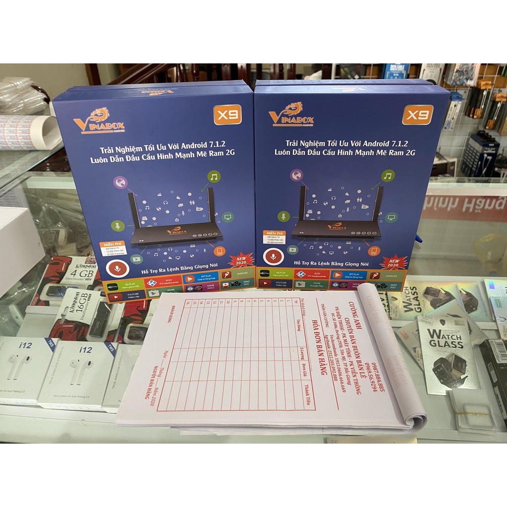 Tivibox X9 vinabox  BH 12T