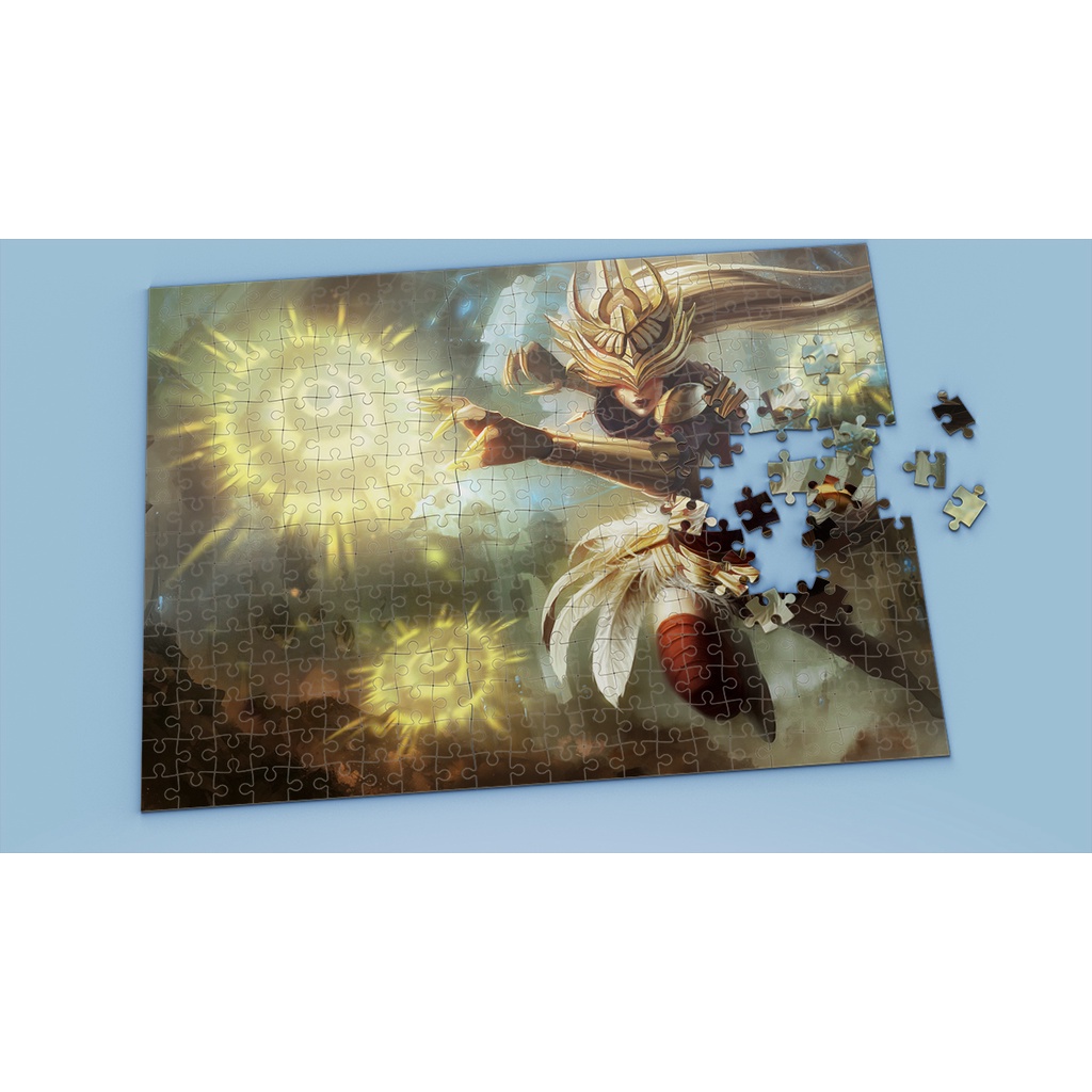 League of Legends Tranh ghép hình SYNDRA - Mẫu 1 - Nhận in theo yêu cầu