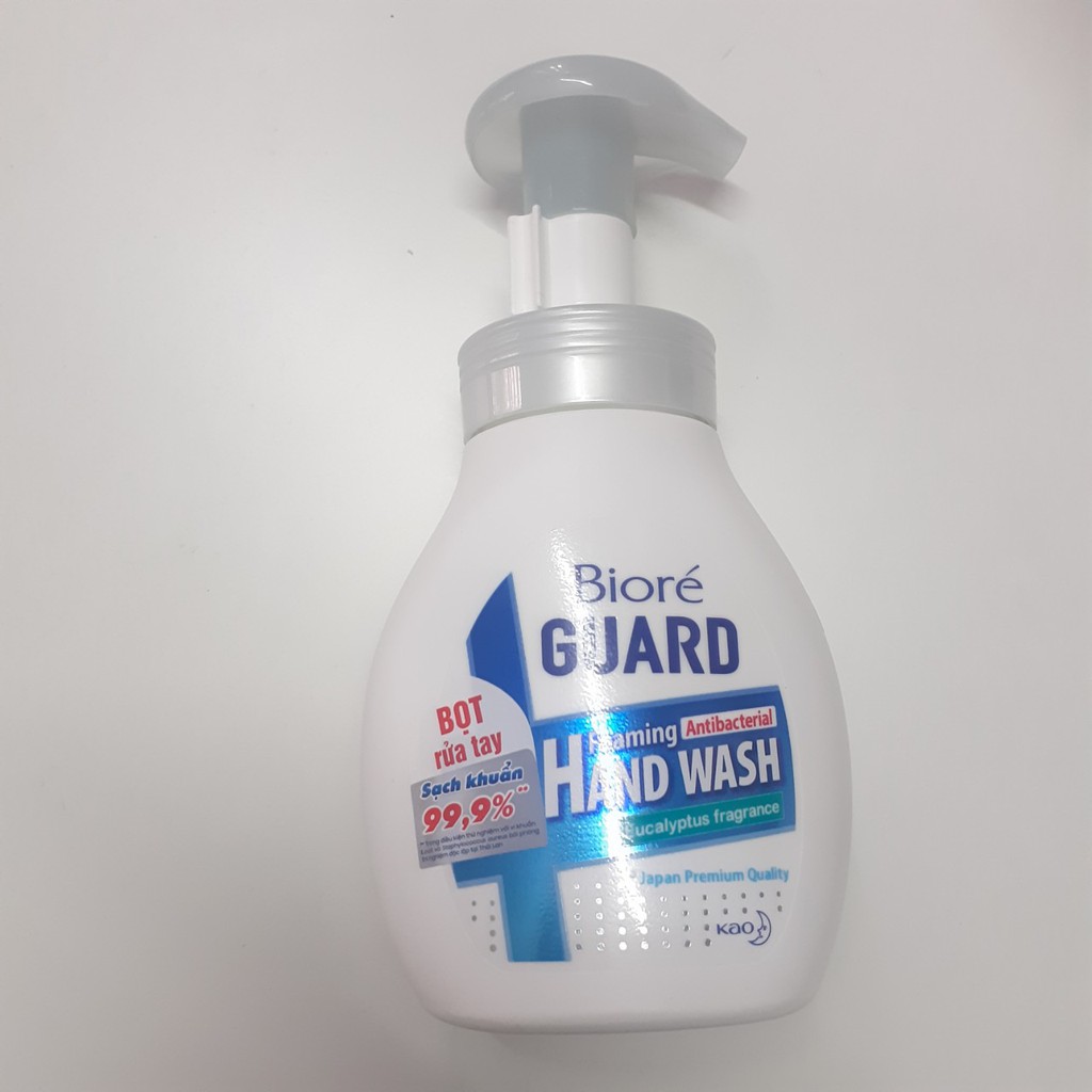 Bọt rửa tay Biore Guard nhập khẩu từ Nhật Bản Biore hương Khuynh Diệp chai 250ml