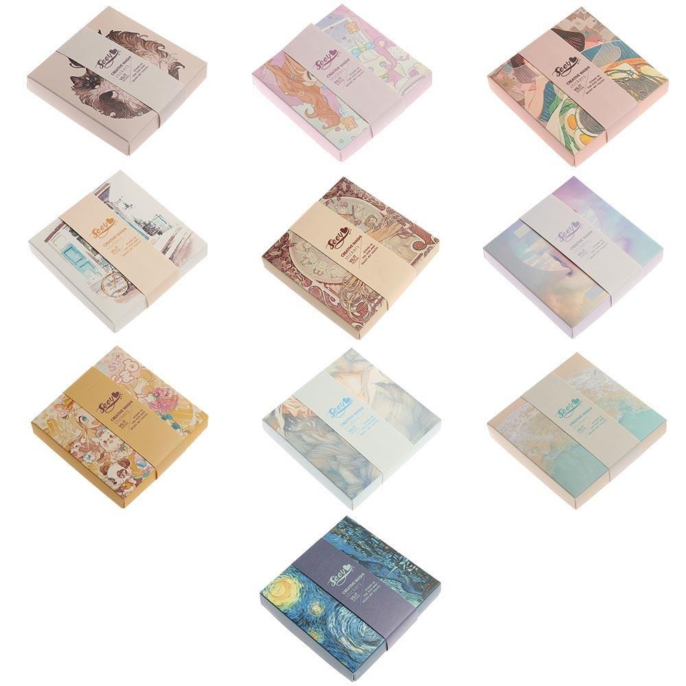 Hộp 200 Tờ Nhãn Dán Trang Trí Sổ Tay Xinh Xắn