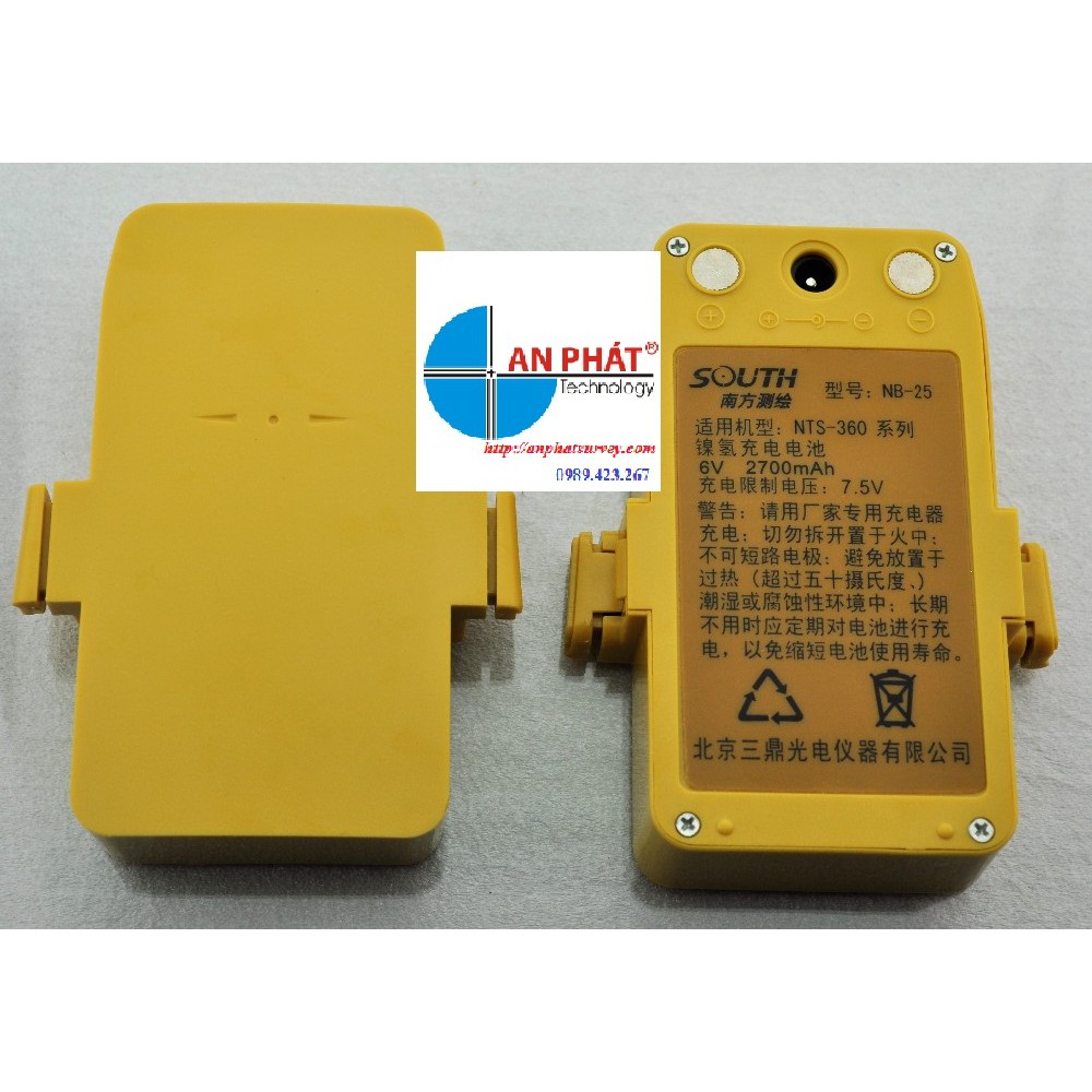 Pin toàn đạc south NB-25