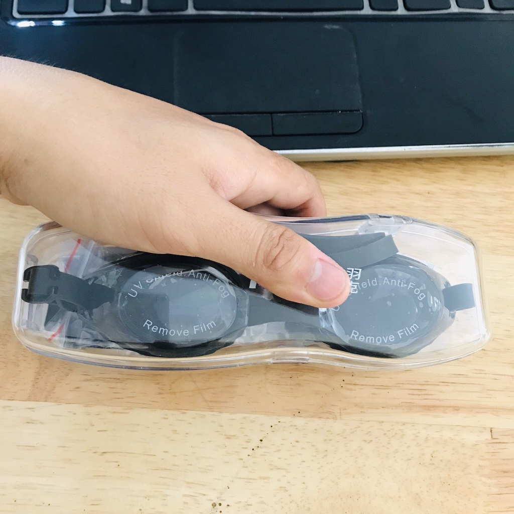 Kính Bơi Nam Nữ Cao Cấp Co Giãn Freesize – Mắt Kính Bơi Chống Mờ, Chống Tia Cực Tím