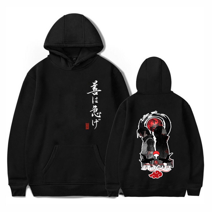 💥 HOT 🎁 BST ÁO HOODIE HÌNH ITACHI UCHIHA, SASUKE KAKASHI , NARUTO ANIME KÈM QUÀ TẶNG 💖