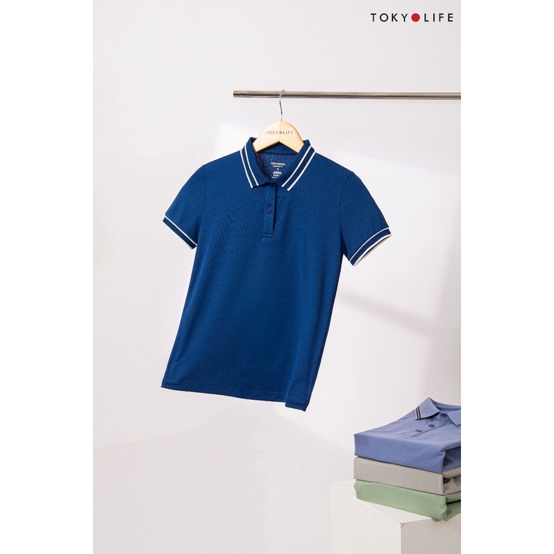 Áo Polo Nữ phông cộc tay, vải cotton Cao Cấp Thoáng Mát Thời Trang TOKYOLIFE I9POL002K